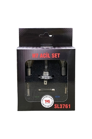 12v H7 Ampul-sigorta Seti Acil Set 12 Parça