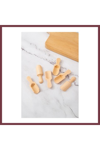 Storeşahin 6 Lı Ahşap Baharat Kaşığı Shn0720