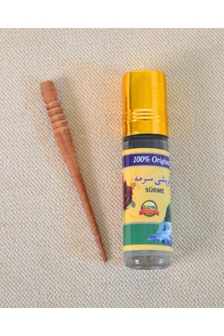 %100 Doğal Toz Sürme + Ahşap Sürme Çubuğu Geleneksel Ve Orijinal Göz Sürmesi 00s01