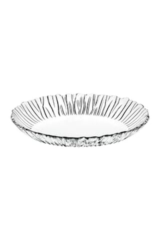 Paşabahçe Aurora Oval Dekoratif & Servis Tabağı - Tekli Çok Renkli