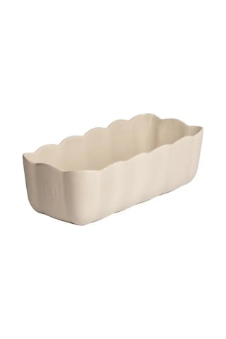 Emile Henry Madeleine Fırın Kabı Baton 9 X 13,5 X 29 Cm Ekru / Clay Krem