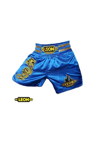 Aksaspor Leon Dragon Muay Thai Ve Kick Boks Şortu Mavi