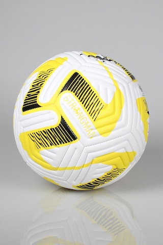 5 Numara Dikişli Sarı Futbol Topu F-035 Şişik Gönderim