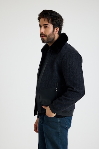 Franko Armondi Klasik Erkek Deri Ceket E50-kd-2900-24143 Siyah