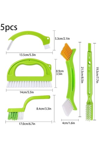 Cc Ggball Fayans Harç Fırçaları, 5'li Paket Fayans Harç Temizleme Fırçaları Harç Temizleme Fırçaları