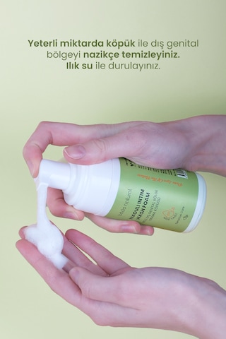 Nioli Yağlı Dış Genital Bölge Yıkama Köpüğü Ph 3.8 %100 Doğal 125