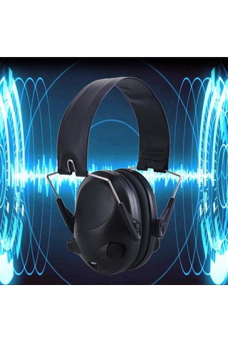 Dolıty Katlanabilir Taktik Kulaklık Gürültü Yeni-siyah