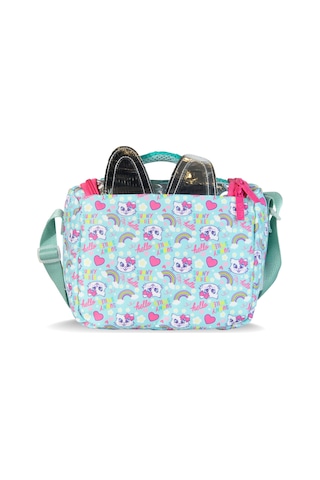 Wia Sweet Cat Kız Çocuk Termoslu Beslenme Çantası Turkuaz