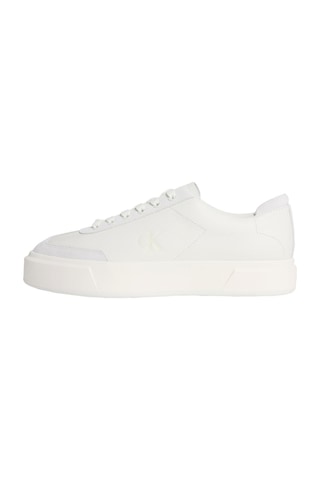 Calvin Klein Basket Cupsole Lup Wt Deri Beyaz Erkek Sneaker-15178