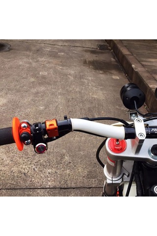 Motosiklet Led Far Aç Kapa Metal Anahtar Tekli Buton Swich 2 Modlu 1 Adet