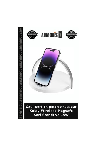 Özel Seri Ekipman Aksesuar Kolay Wireless Magsafe Şarj Standı Ve 15w