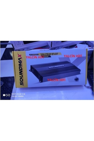 Soundmax Sx Pw5500.5 6Kanal 5Çıkıs Stro ve Mono 5500W Seri