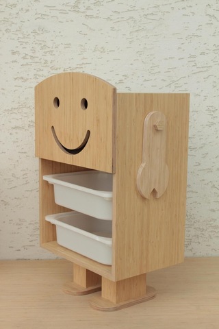 Dr. Woods Robot Dolap - 1 Ahşap