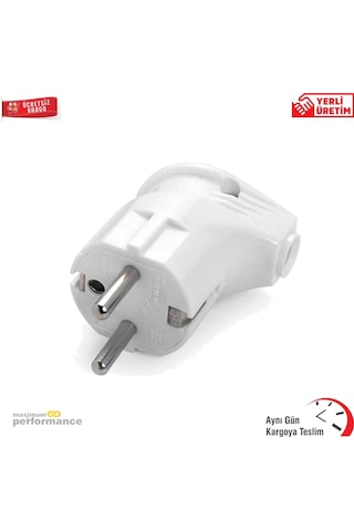 Viko Monoblok Topraklı L Erkek Fiş N11.355 Viko Monoblok Topraklı L Erkek Fiş N11.355