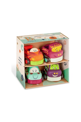 B.toys 4'lü Araba Seti Çok Renkli