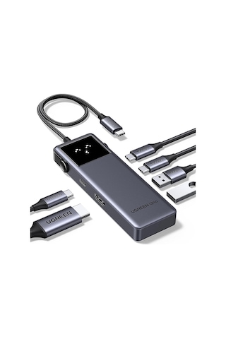 Ugreen 6'sı 1 Arada 1xusb-c Giriş 10 Gbps 2xusb-c 3.2 Gen2 Hub Çoklayıcı, 35998