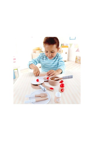 Hape Oyuncak Pişirme ve Servis Seti