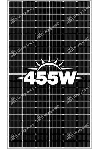 Okyay Enerji 455 Watt Monokristal Güneş Paneli A+