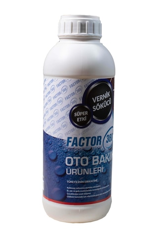 Factor360 Vernik Sökücü 1 Litre