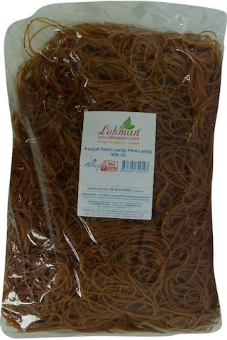 Lokman Avm Kauçuk Paket Lastiği Para Lastiği 1000 G Paket