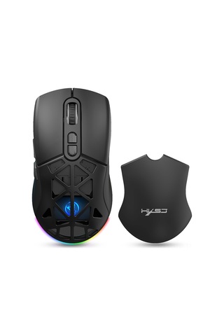 Geeroyoo "hxsj T26 Kablosuz Oyun Faresi: 4800dpı, Rgb Aydınlatma, Hızlı Şarj, 7 Tuşlu, Pc/mac Uyumlu" 001