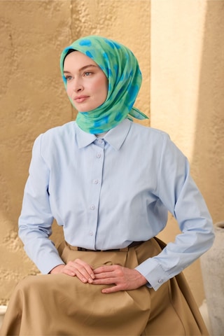 Silk Home Soft Eşarp 73098 Mavi