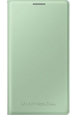 Galaxy Note 3 Neo İle Uyumlu Kılıf Flip Wallet Yeşil Ef-wn750bmegww