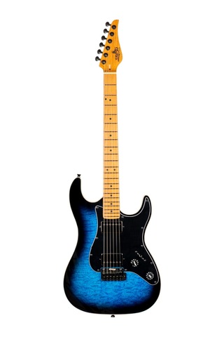 Jet Js-450 Blb Hh Elektro Gitar Blue Burst
