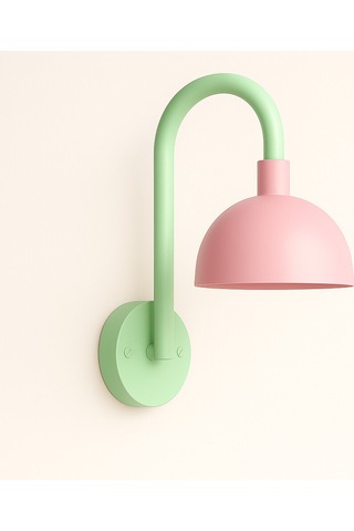 Bloom Pastel Aplik Duvar Lambası Beyaz