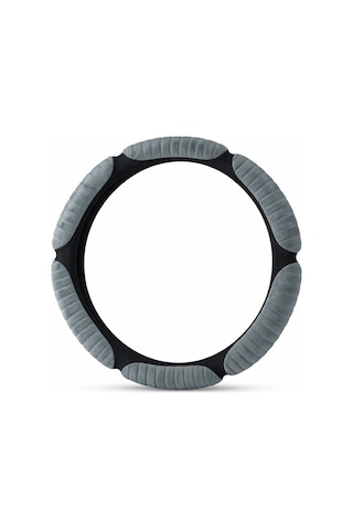 Gri Spor Direksiyon Kılıfı - 38cm Konforlu Ve Kaymaz Tasarım Çok Renkli