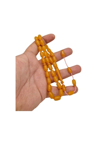 Han Ticarethane Kapsül Kesim Sıkma Zar Kehribar Tesbih