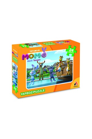Trt Çocuk Tavşan Momo 24'Lü Puzzle