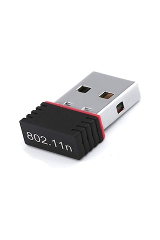802.11 N/G/B RTL8188FTV 300 Mbps Wi-Fi Adaptör Nano Wireless Alıcı Dongle