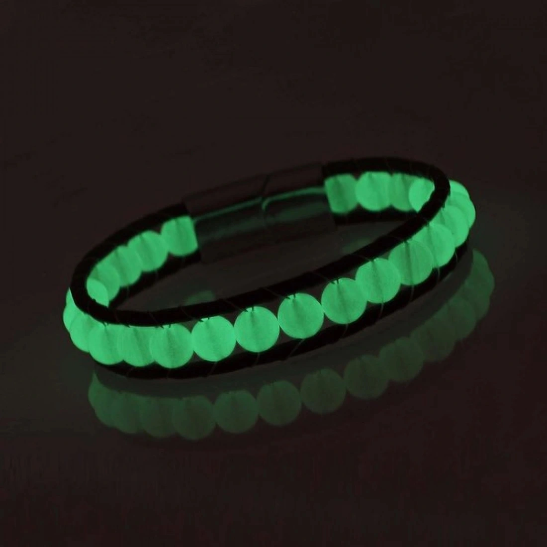 Moncuk Design Neon Fosforlu Deri Çelik Bilelklik 33512b2d8m6 Çok Renkli