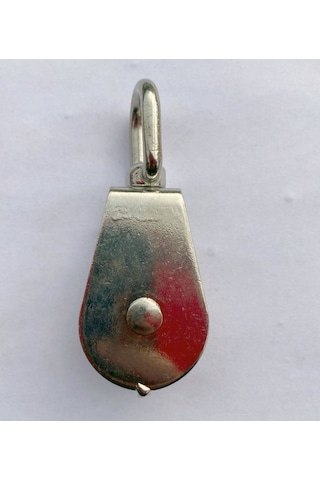 Paslanmaz Krom Tekli̇ Makara 20mm