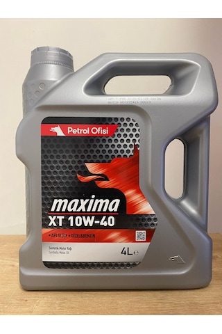 Petrol Ofisi Xt 10W-40 Sentetik Motor Yağı 4 L