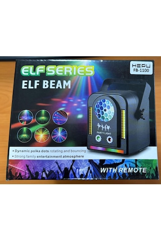 Hepu Fb-1100 Elf Beam Kumandalı Mini Disko & Parti Işığı Diğer