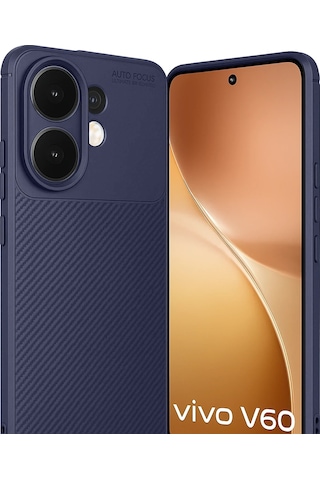 Newface Vivo V60 5g Auto Focus Karbon Kapak Glblseme - 31 - Lacivert