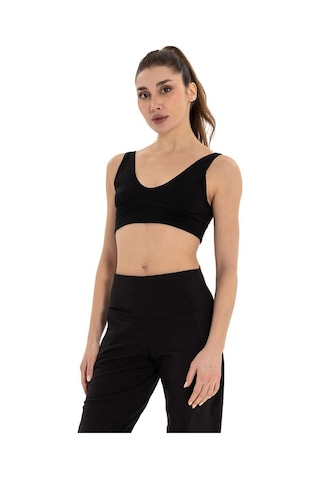Inguz Ecovero Yoga Bra Siyah