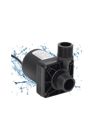 Hombey 12v Dc 20w 800l/h Akvaryum Sulama Sistemi İçin Sessiz Su Pompa Ipx8