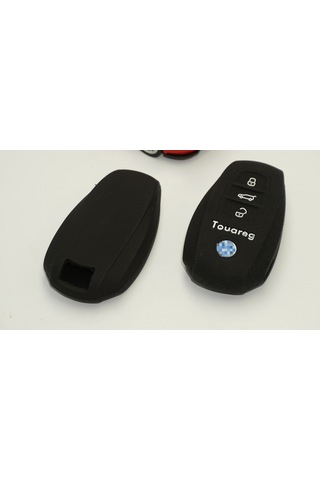 VW Volkswagen Uyumlu Touareg 2010-2018 Modeller Silikon Anahtar Kılıf Se