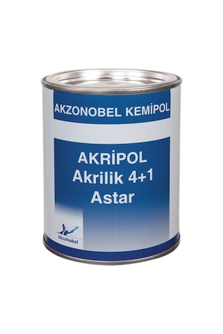 Akzonobel 4+1 Akrilik Astar Açık G 1lt+ 250ml Sertleştirici Takım Tek Akrilik Astar