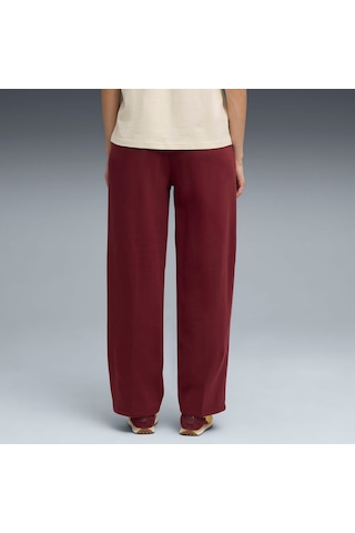 Puma Essentıals Nature 2.0 Comfort Logo Kadın Pantolon 688081 96 Kırmızı