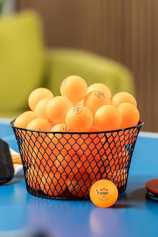 12 Adet 3 Yıldız Kutulu 40+ Gazlı Pinpon Topu Turuncu Masa Tenisi Topu Pingpong Topu