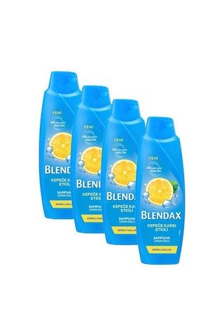 Blendax Kepeğe Karşı Etkili Limon Özlü Şampuan  4 x 470 ML