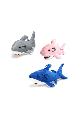 Baby Shark Şarkılı Köpek Balığı Peluş Oyuncak 28 Cm Mavi