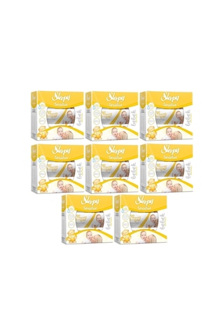 Sleepy Sensitive Islak Bebek Havlusu 50'li X 24 Lü Set Tekli