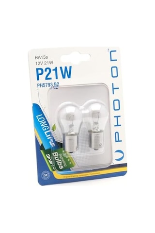 Ampul P21w 12v 2&apos Li Blister Minyatür Pht Ph5793 B2