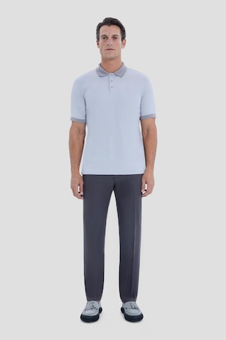Gri Regular Fit Polo Yaka Tişört Gri