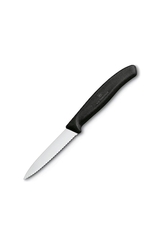 Victorinox Soyma Bıçağı 8 Cm Testere Ağızlı Siyah